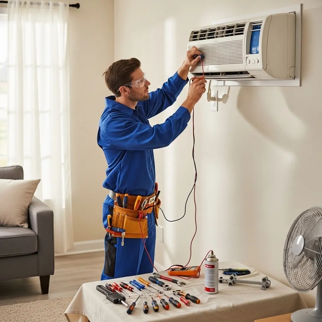 Esenler Eminçelik Eminçelik klima gaz dolumu ve bakım – Enerji verimliliği artırıldı. - Teknik servis örneği